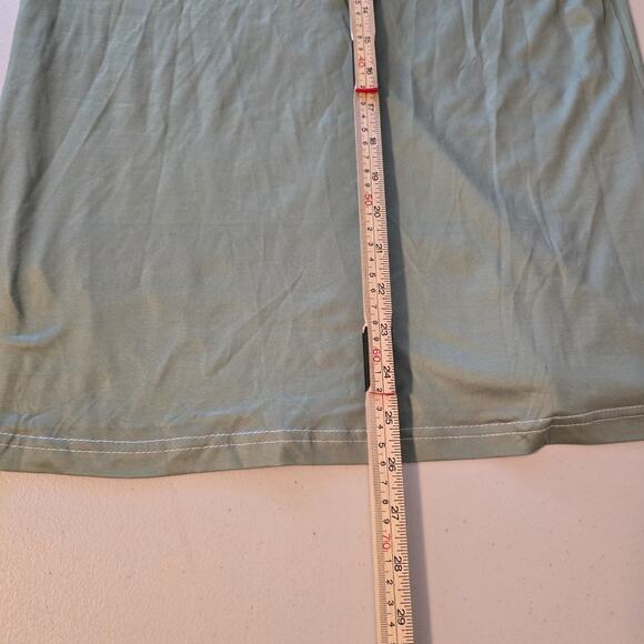 Unbranded Long Sleeve Tees Women's M Green Half Button NWOT - Picture 9 of 15